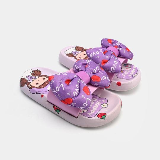 Girls Slippers VK-1-Purple