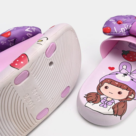 Girls Slippers VK-1-Purple