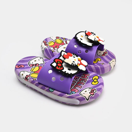 Girls Slippers VK-4-Purple