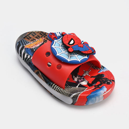 Boys Slippers VK-5-Red