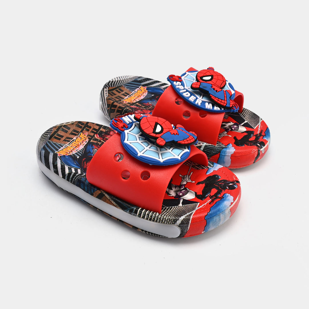 Boys Slippers VK-5-Red