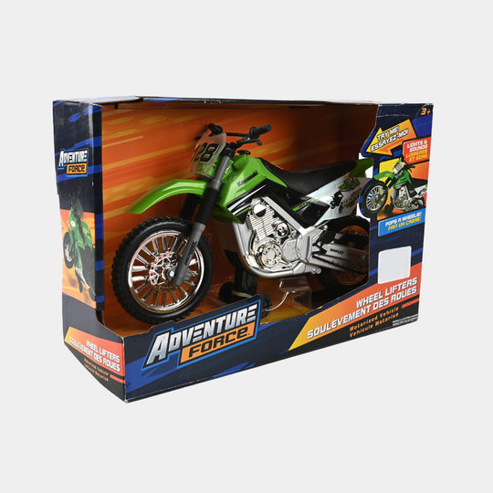 Adventure Bike Vehicle Toy with Light & Sound for Kids