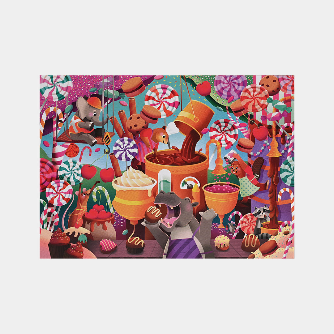 Chocolate Scented Puzzle Sweet Fun For Kids