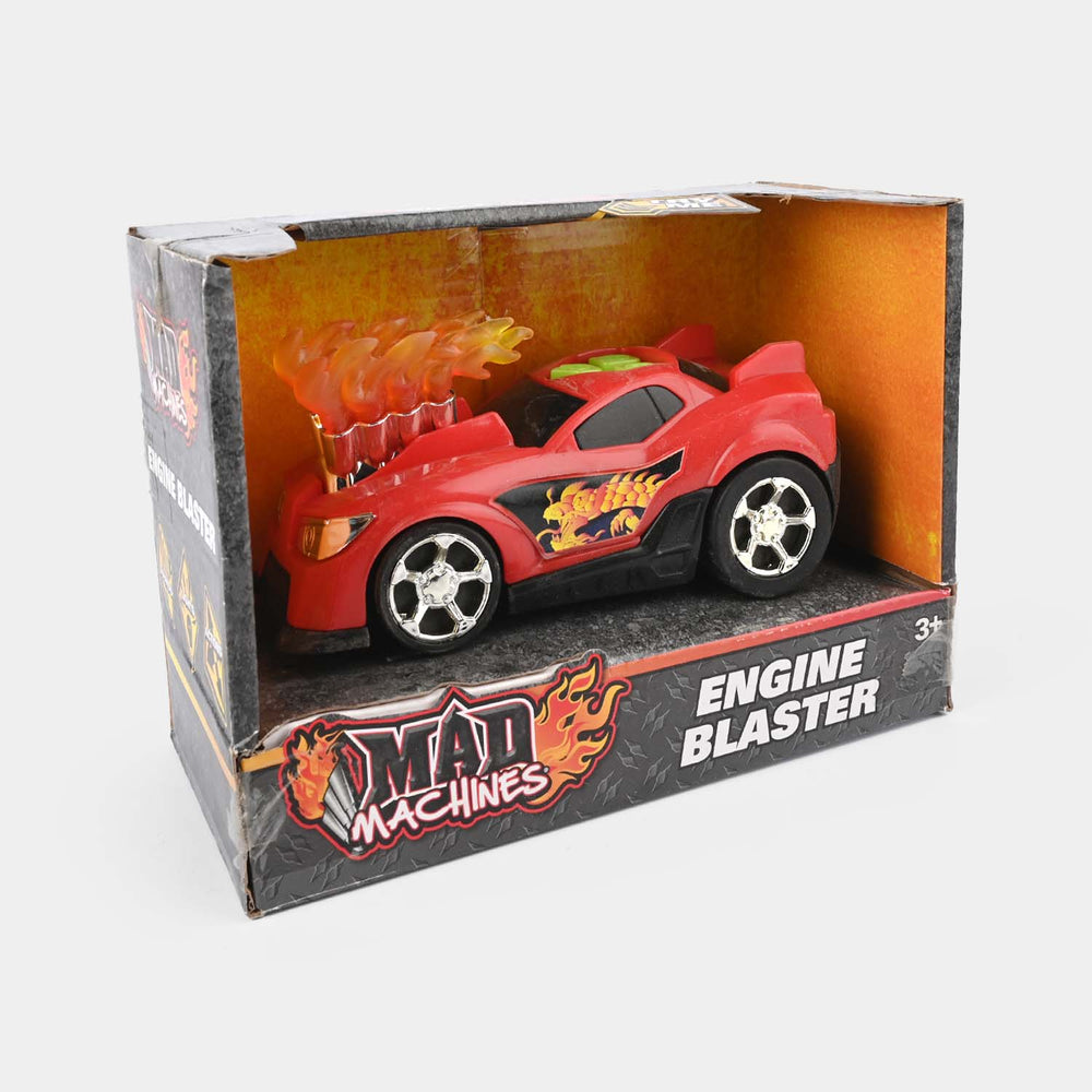 Burnout Engine Vehicle Toy with Light and Sound for Kids