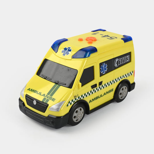 Rush & Rescue Vehicle Toy with Light and Sound for Kids