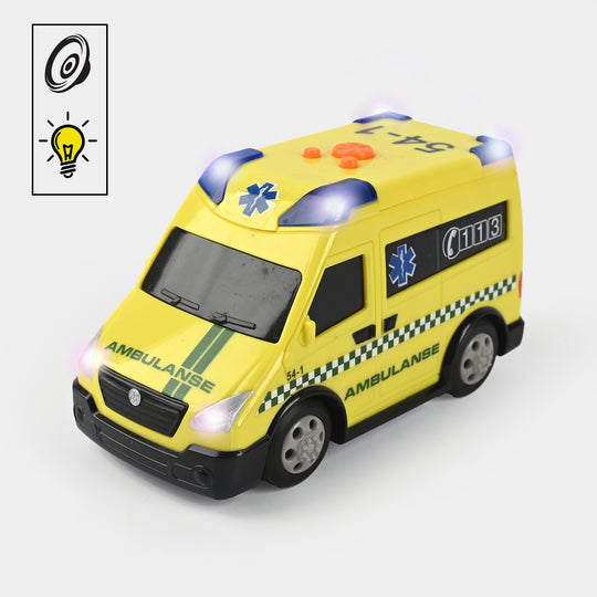 Rush & Rescue Vehicle Toy with Light and Sound for Kids