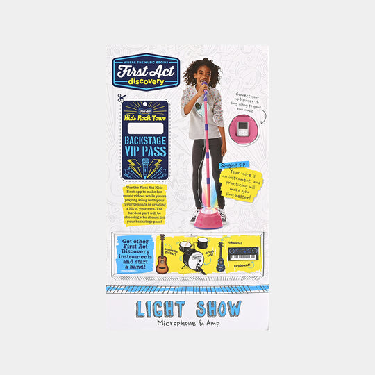 Musical Light Show Microphone & Amp for Kids