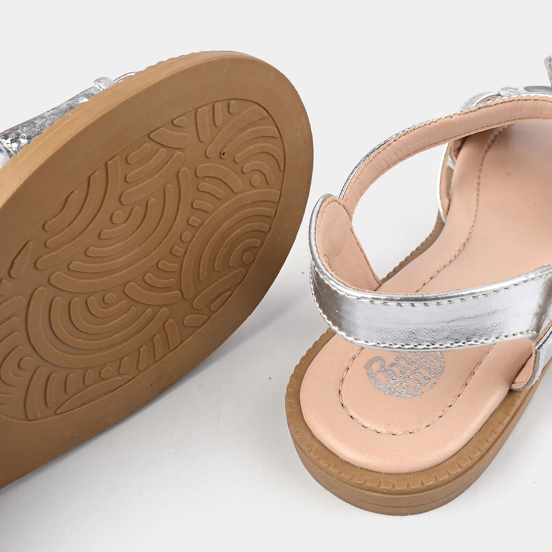 Girls Sandal AS-004-SILVER