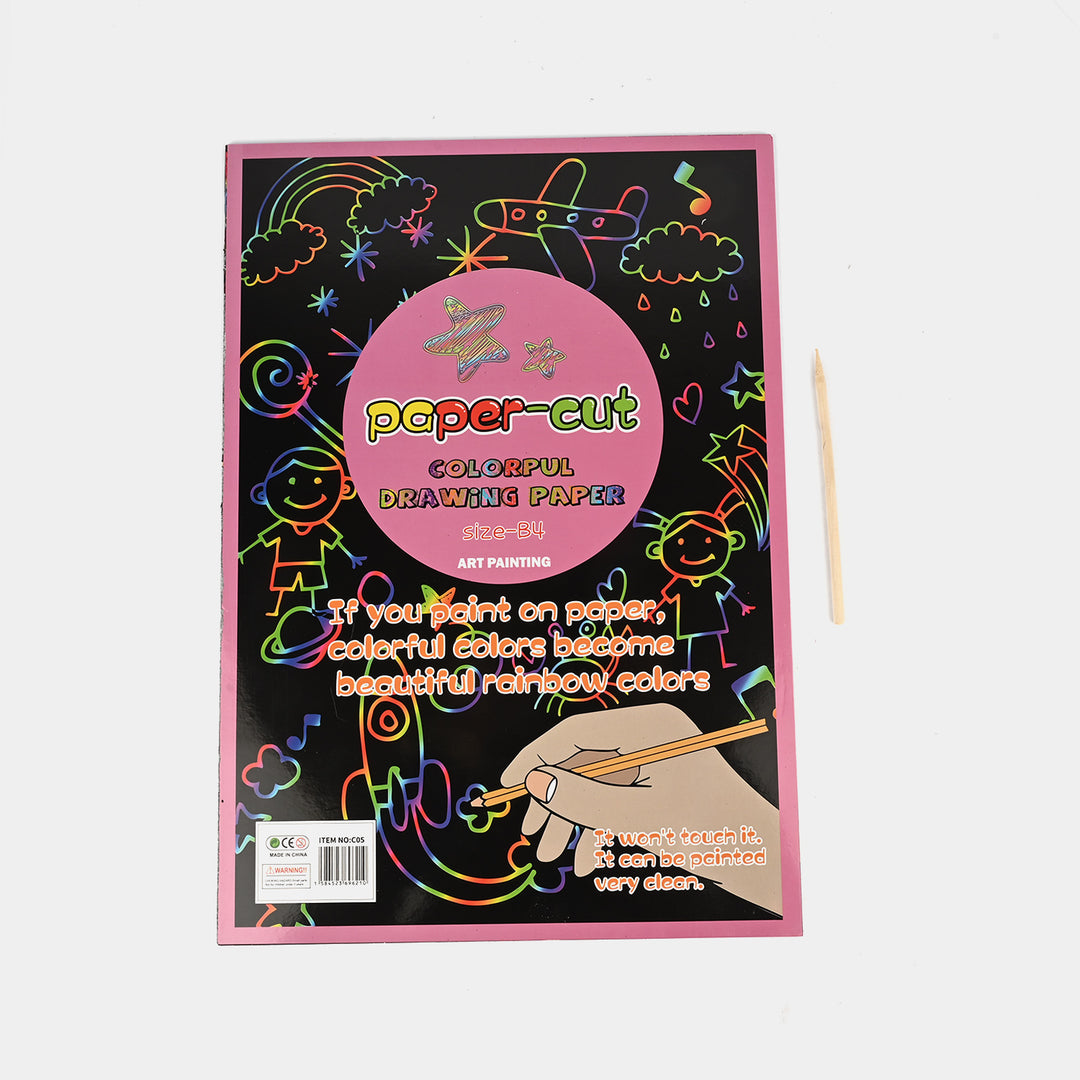 Magic Scratch Art Notebook For Kids