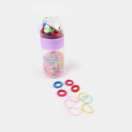 Multi-Color Hair Rubber Bands/Pony Set
