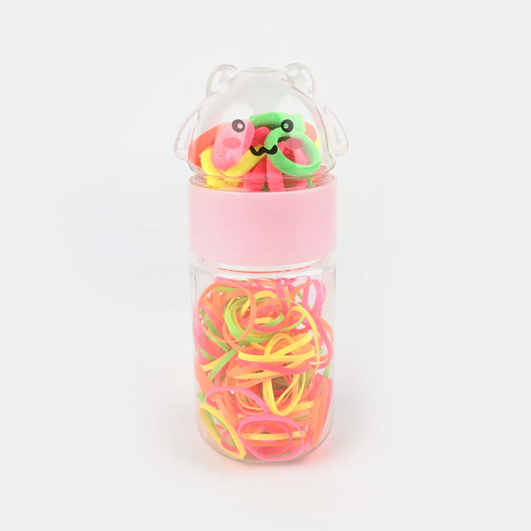 Multi-Color Hair Rubber Bands/Pony Set