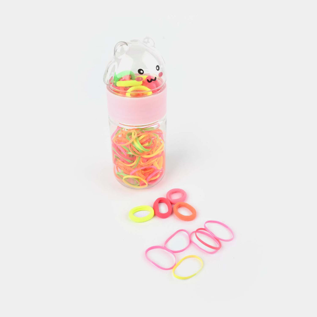 Multi-Color Hair Rubber Bands/Pony Set
