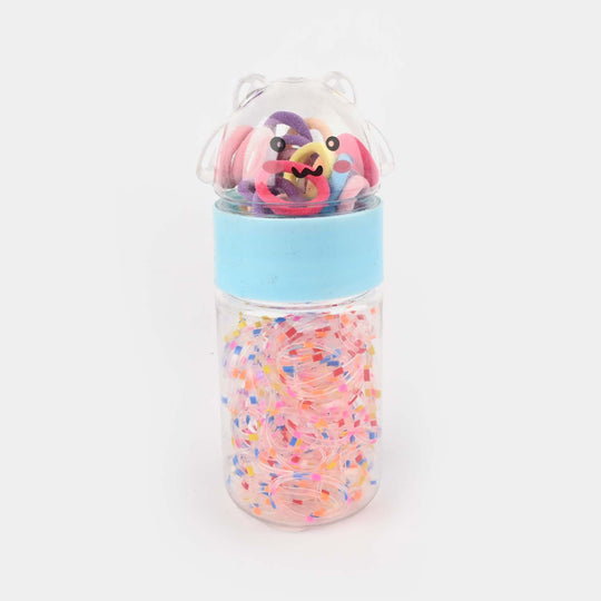Multi-Color Hair Rubber Bands/Pony Set