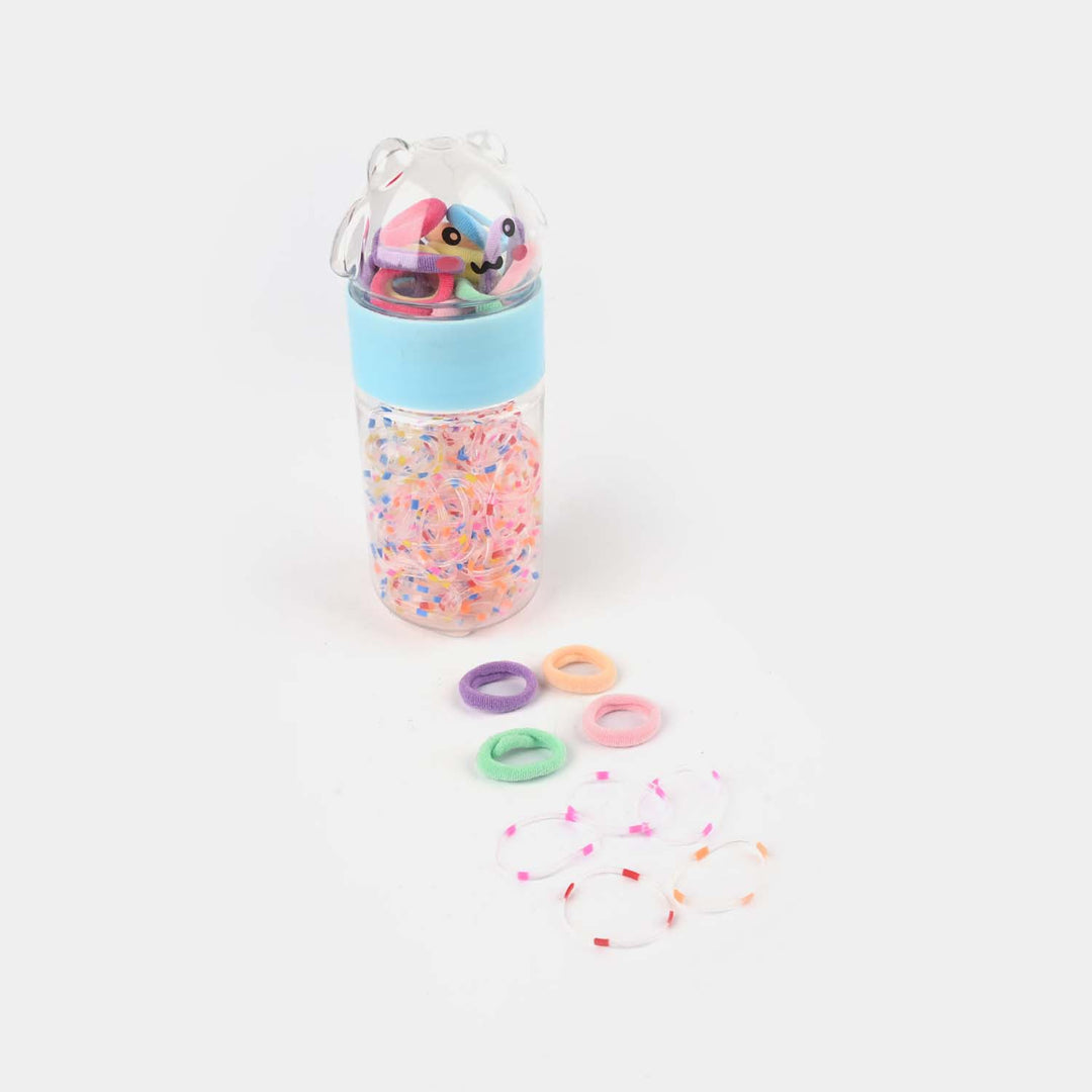 Multi-Color Hair Rubber Bands/Pony Set