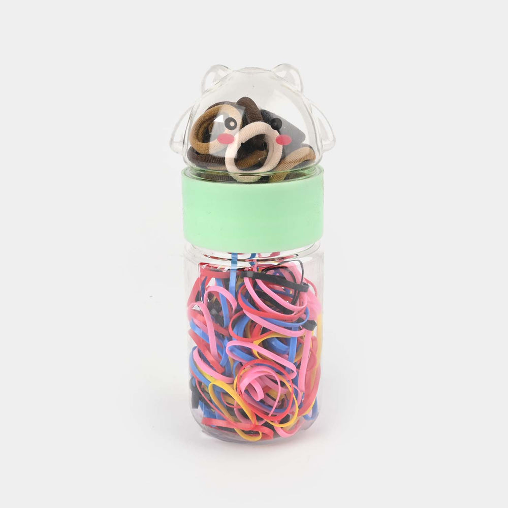Multi-Color Hair Rubber Bands/Pony Set