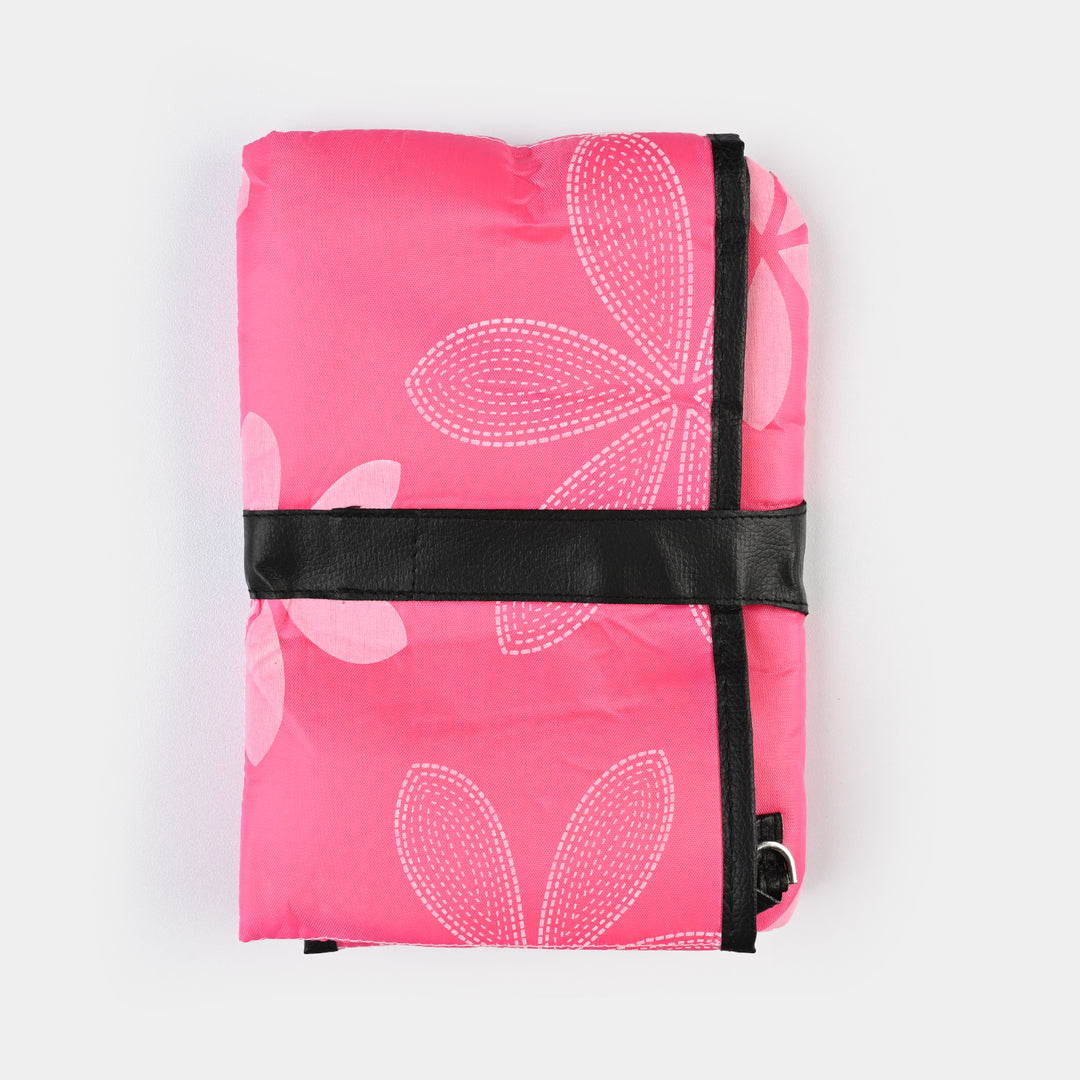 Cotton Baby Changing Mat - pink