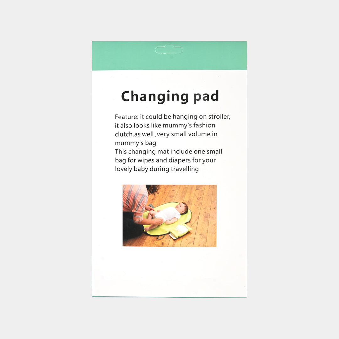 Cotton Baby Changing Mat - yelllow