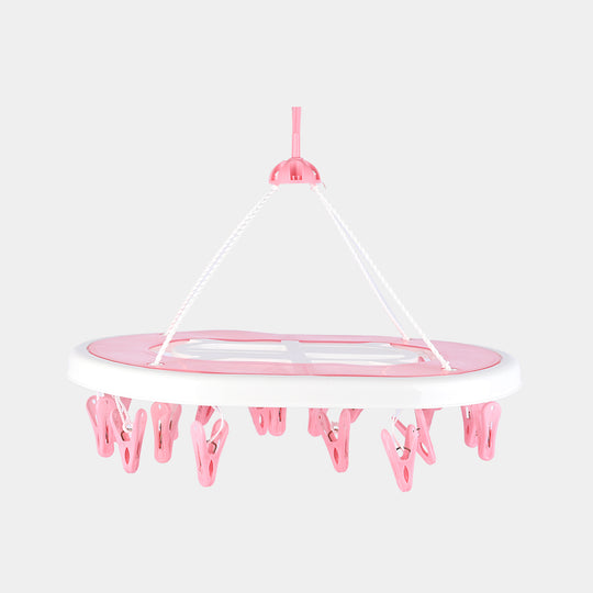 LAUNDRY HANGER | 18CLIPS - pink