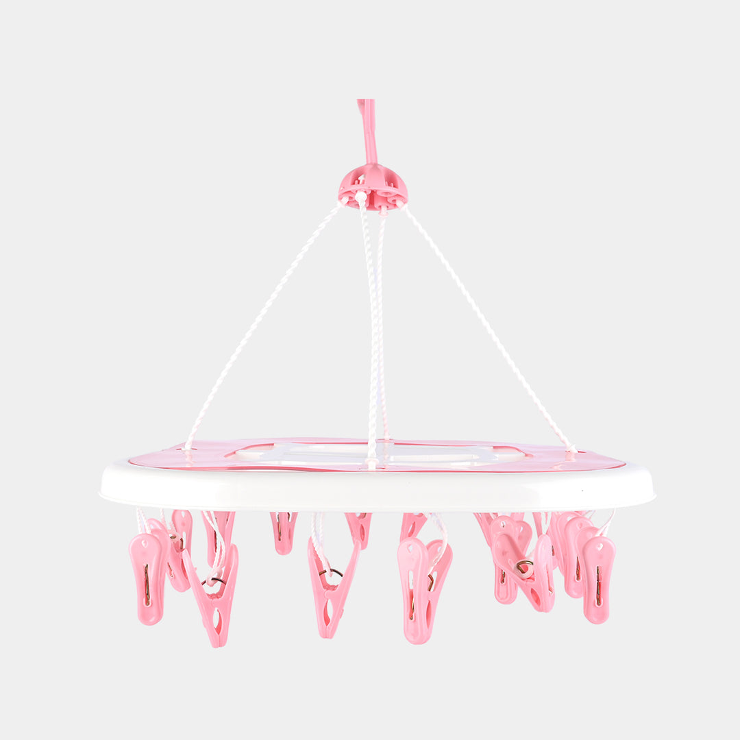 LAUNDRY HANGER | 18CLIPS - pink