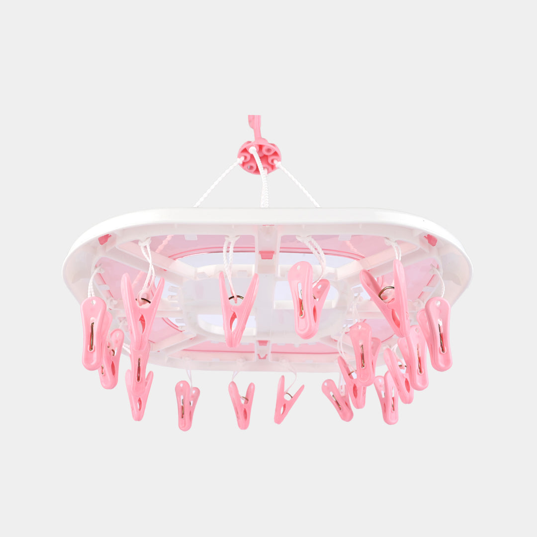 LAUNDRY HANGER | 18CLIPS - pink