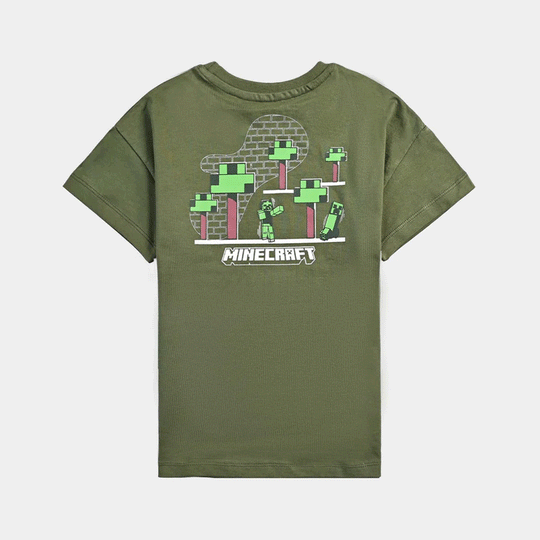 Boys Cotton Jersey T-Shirt H/S-Chive