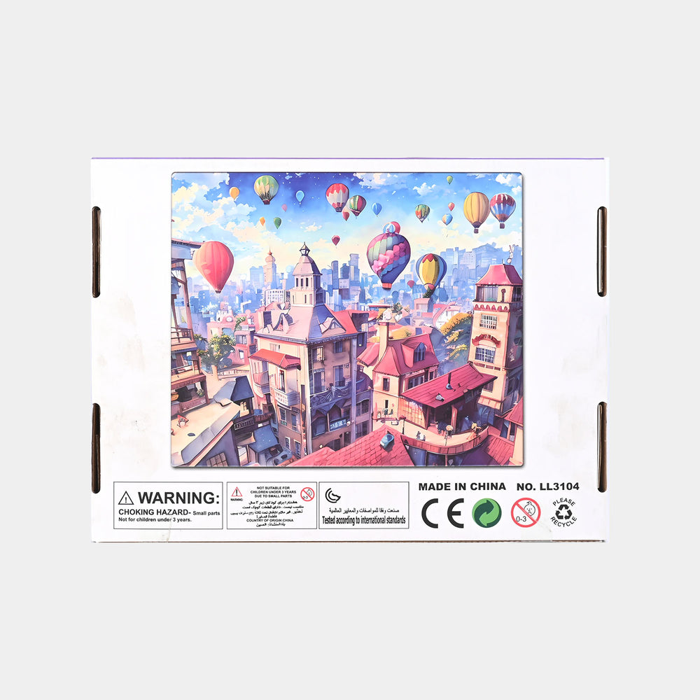 Puzzle Set Hot Air Balloon For Kids