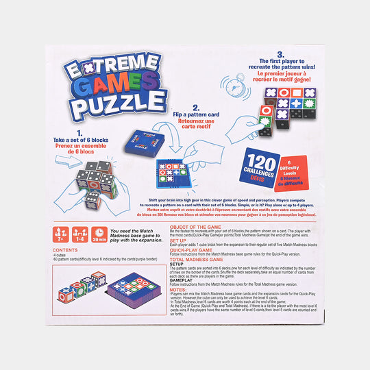 Extreme Games Puzzle For Kids