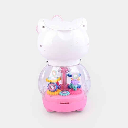 Character Gear Toy & Money Storage Tank With Light