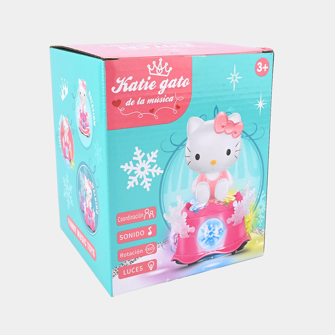 Universal Electric Cat With Light & Music For Kids