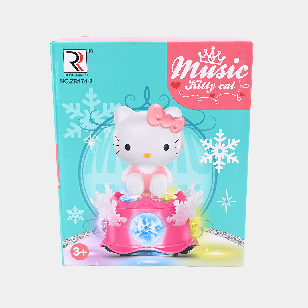 Universal Electric Cat With Light & Music For Kids