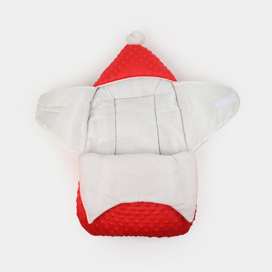 Hooded Baby Carry Nest Minky Dots