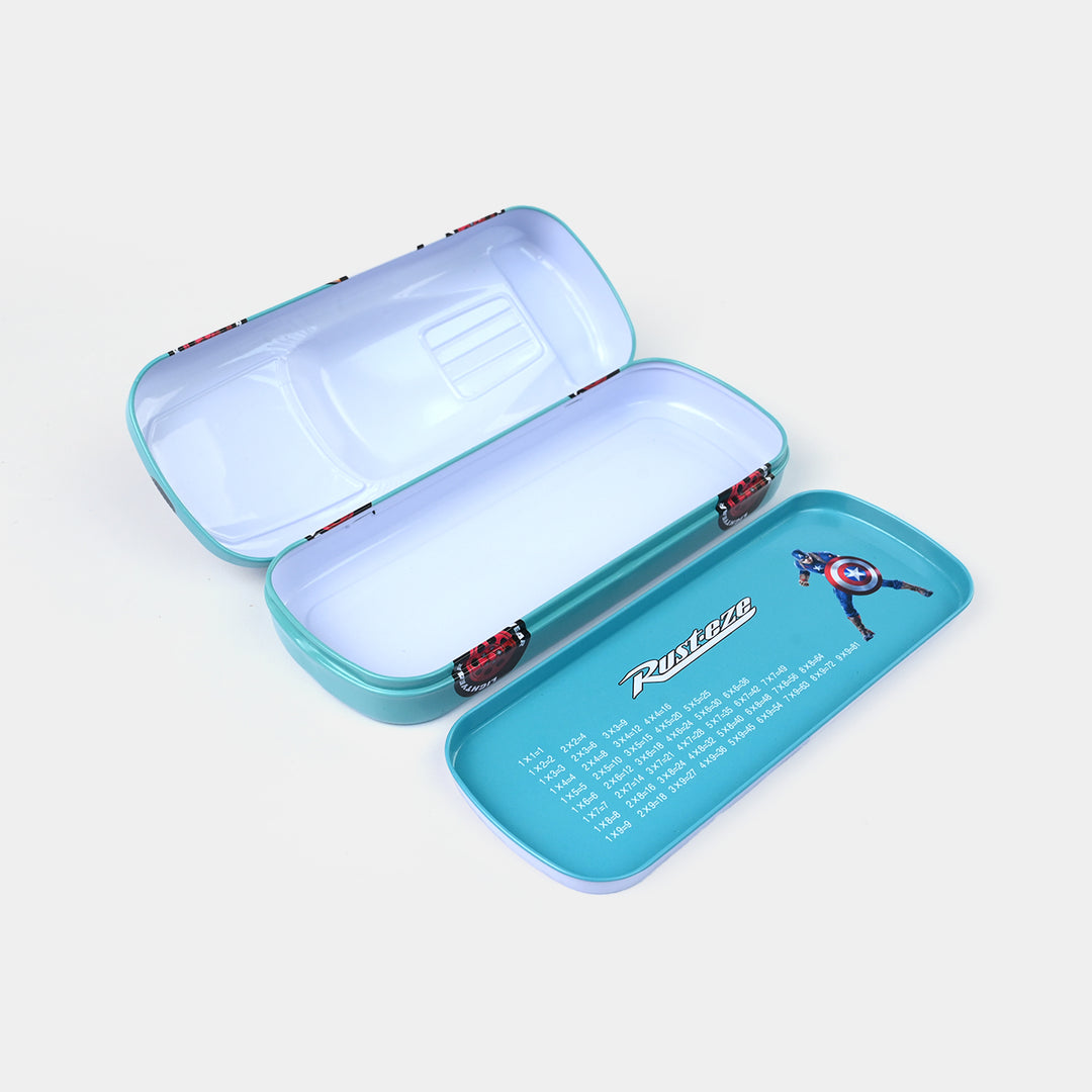 Stationary Pencil Box Metal for Kids