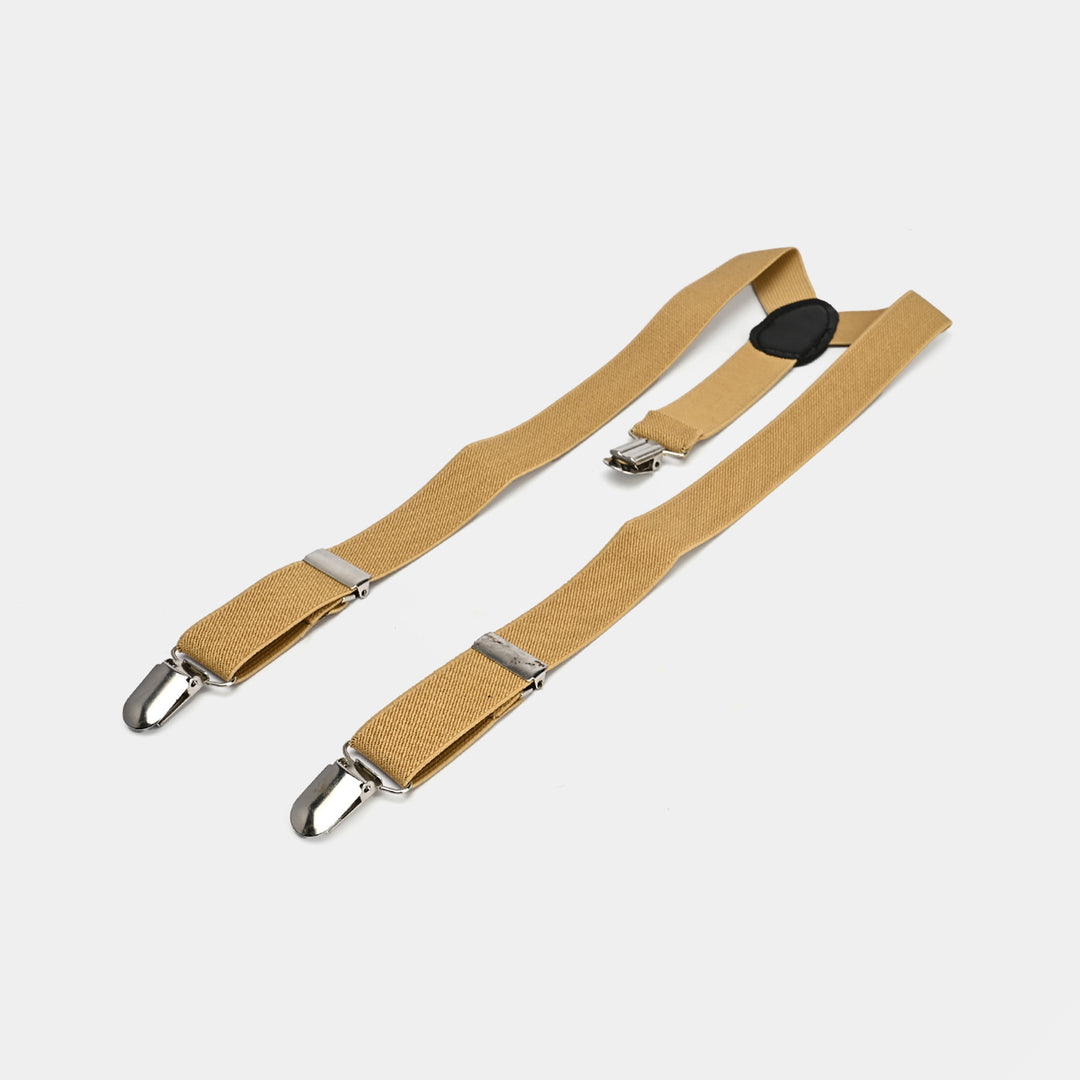 Boys Plain Gallace-BEIGE