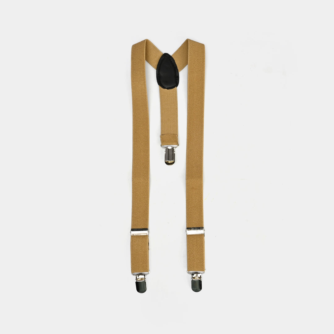 Boys Plain Gallace-BEIGE
