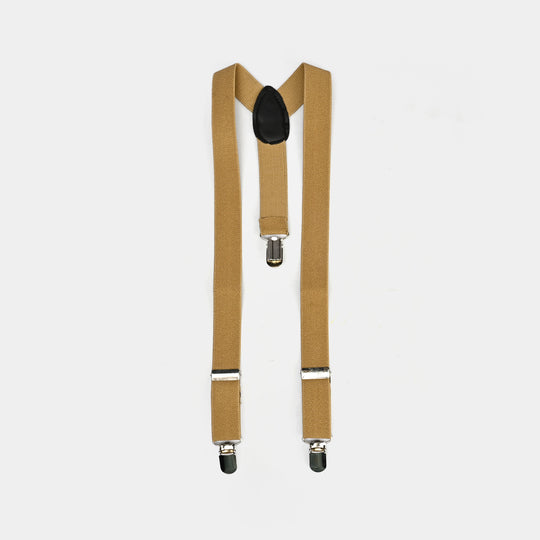 Boys Plain Gallace-BEIGE