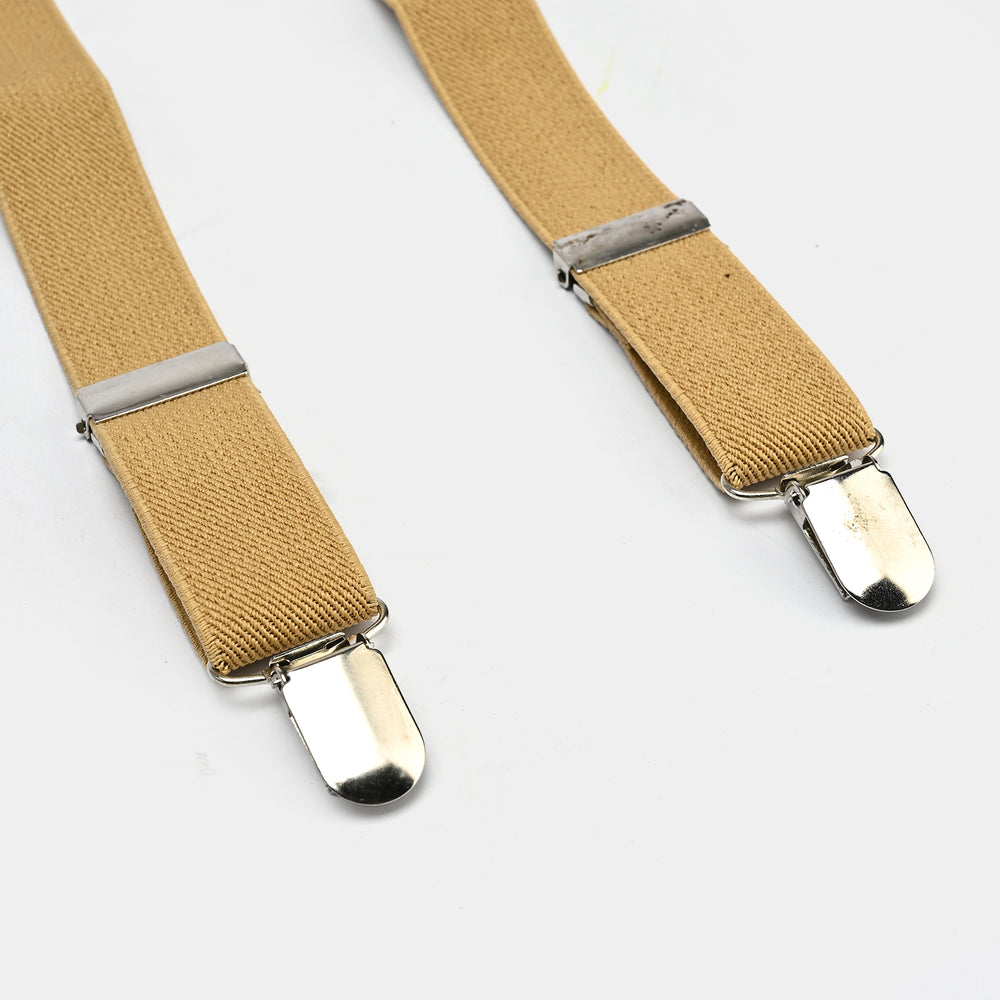 Boys Plain Gallace-BEIGE