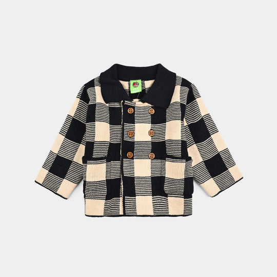 Infant Boys Acrylic Co-Ord Set-Bufalo-Black.White