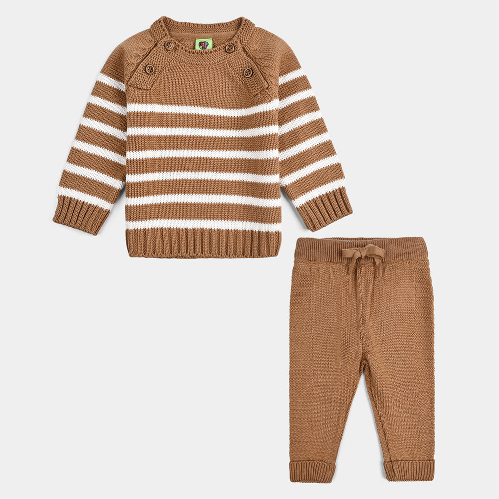 Infant Boys Acrylic Suit-Moss - L.BROWN