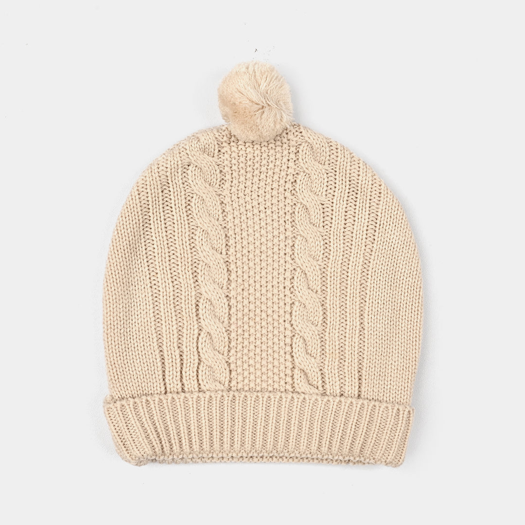 Infant Boys Acrylic Suit-Bear Hug-BEIGE