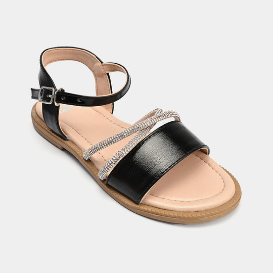 Girls Sandals 456-60-BLACK