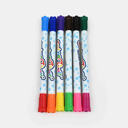 DOUBLE SIDED MARKER MULTICOLOR 6 PCS