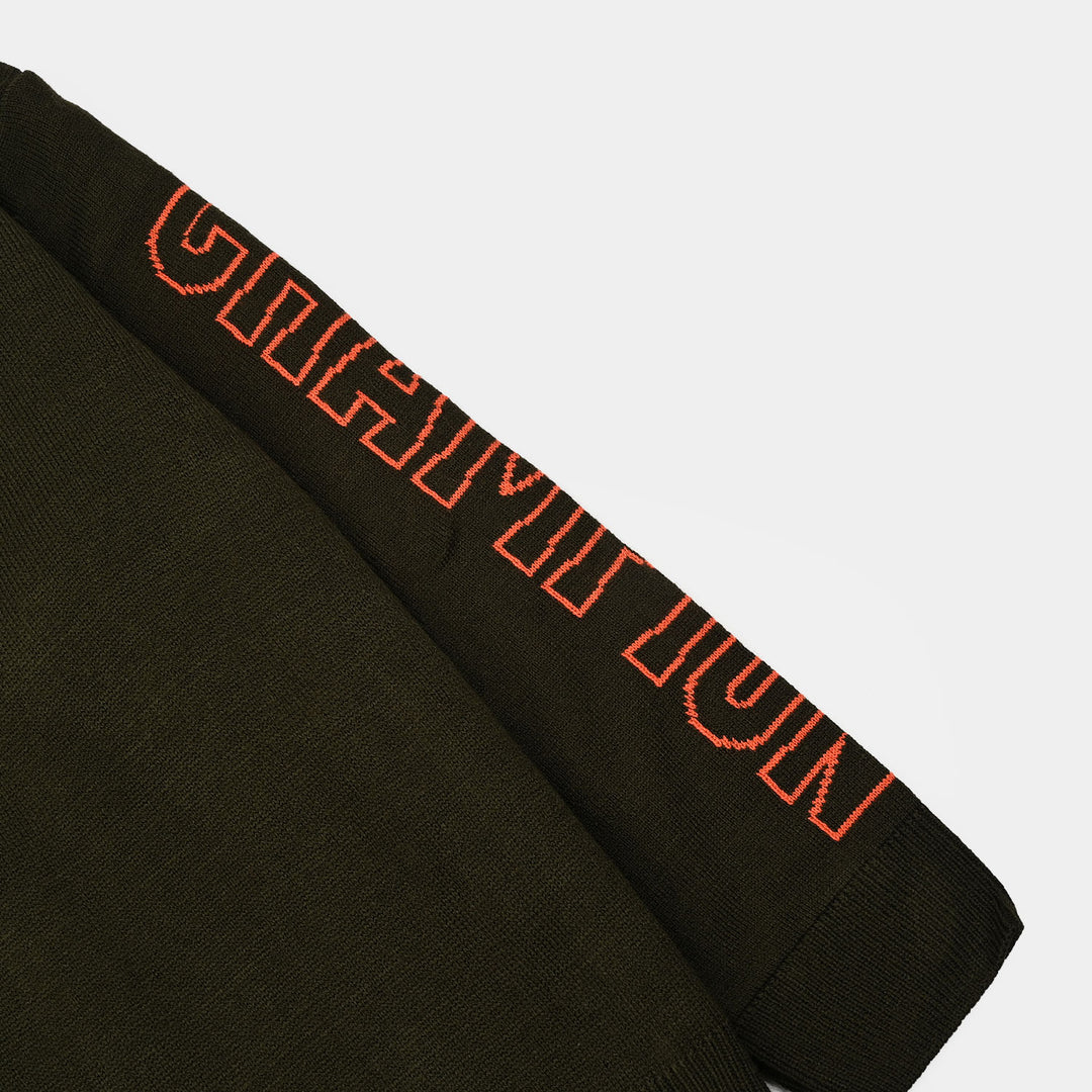 Boys Acrylic Sweater-Champion-GREEN