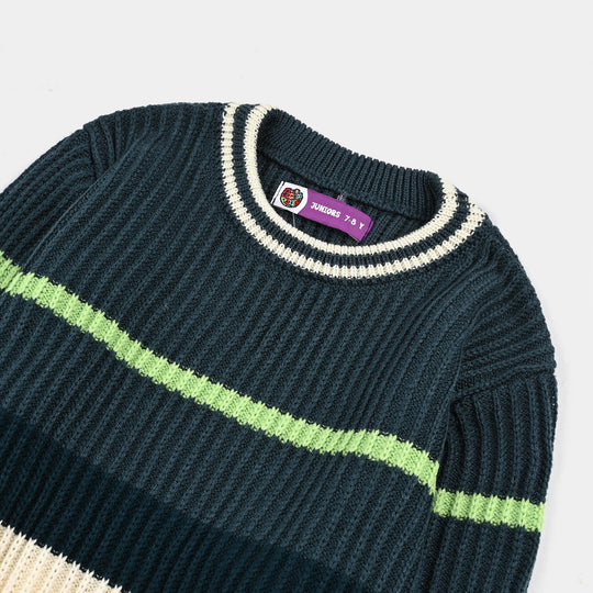 Boys Acrylic Sweater-Garden Fresh-Multi