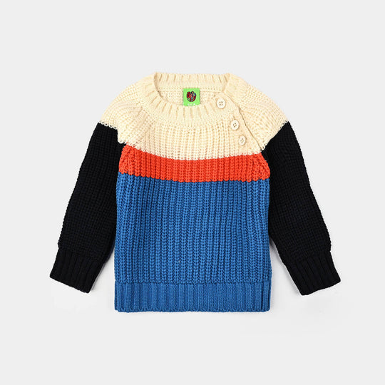 Infant Boys Acrylic Sweater-Fabulous-Multi
