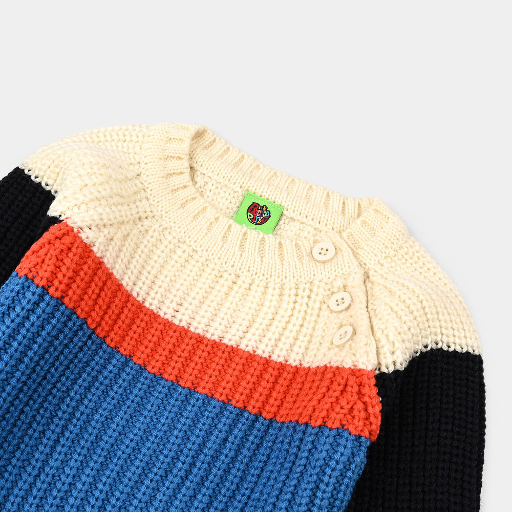 Infant Boys Acrylic Sweater-Fabulous-Multi