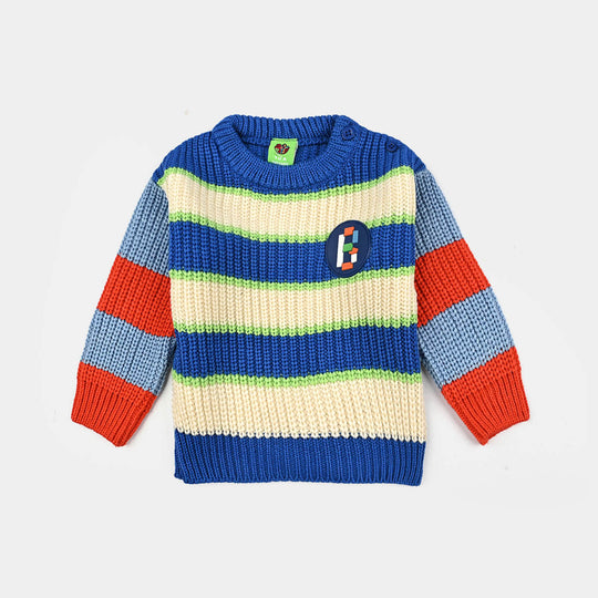 Infant Boys Acrylic Sweater-Best - Multi