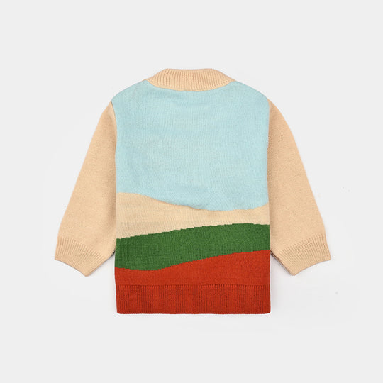 Infant Boys Acrylic Sweater-Elbrus-Multi