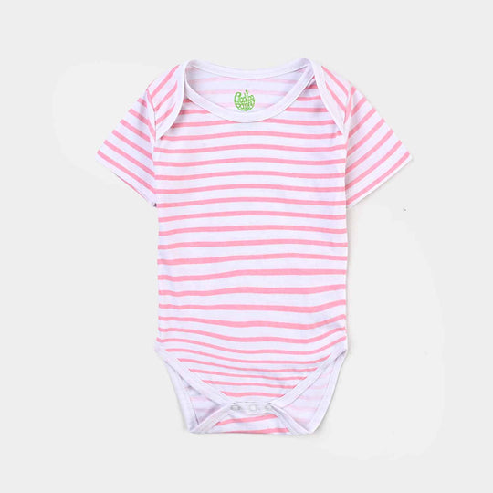 Infant Girls Cotton Jersey 3 Piece Set Bambi-Pink