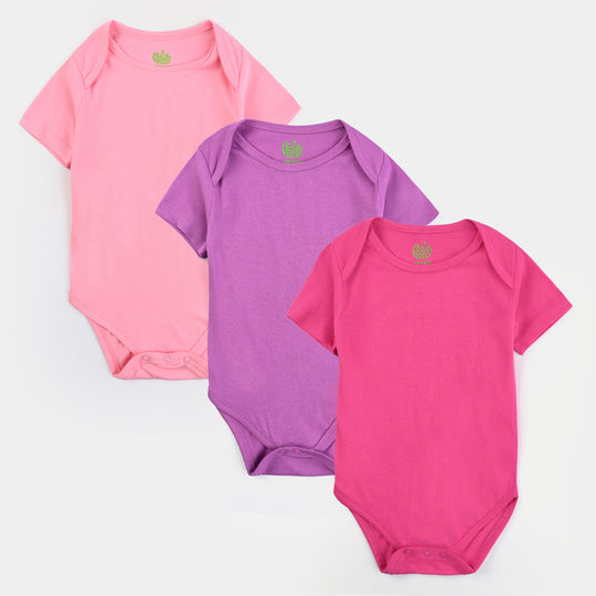 Infant Girls Cotton Jersey 3 Piece Set Basics