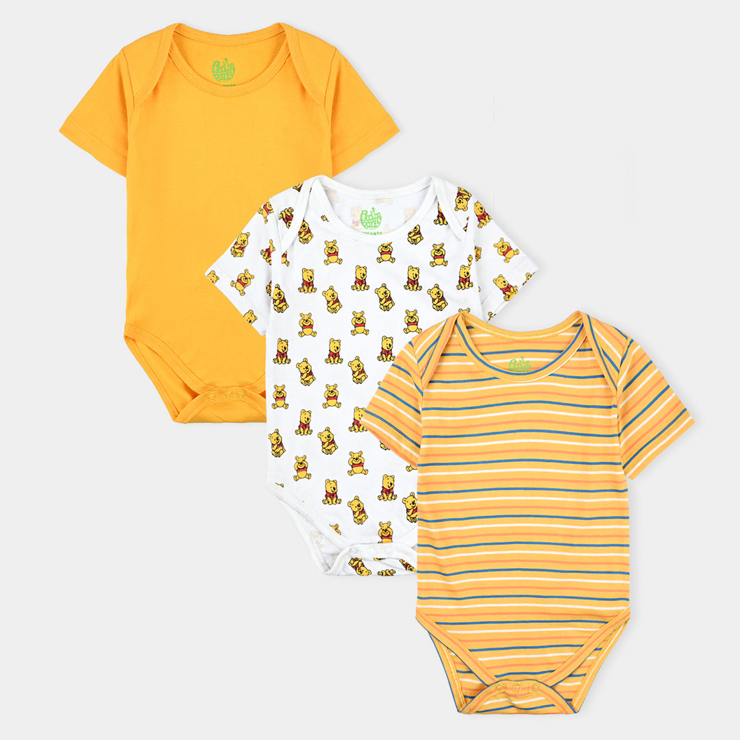 Infant Boys Cotton Interlock 3 Piece Set-Citrus